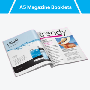 A5 Saddle Stitched Booklets
