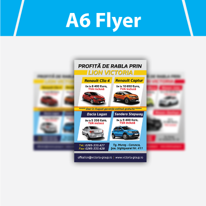 A6 Flyers