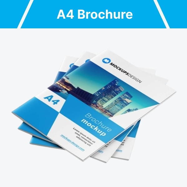 Brochures A4 (A3 Folded to A4)