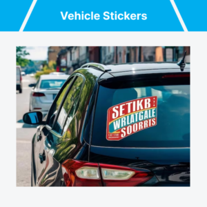 Vehicle Stickers