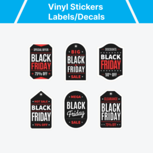 Vinyl Stickers Labels/Decals