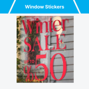 Window Stickers (Outdoor)
