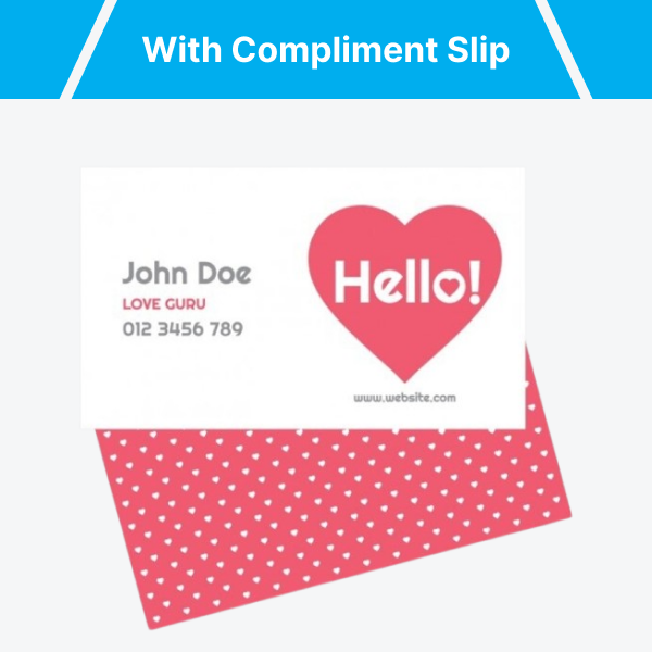 With Compliment Slips